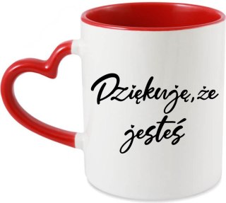 Kubek z nadrukiem prezent dla żony na Walentynki Dzień Kobiet urodziny