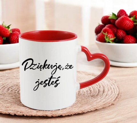 Kubek z nadrukiem prezent dla żony na Walentynki Dzień Kobiet urodziny