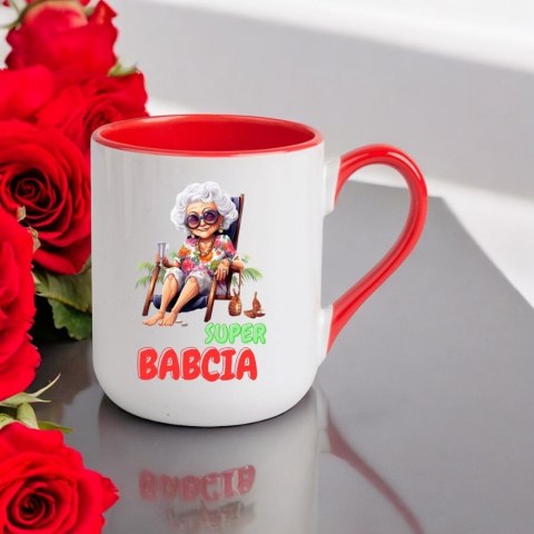 Kubek z nadrukiem prezent Dzień Babci urodziny babcia imieniny święta