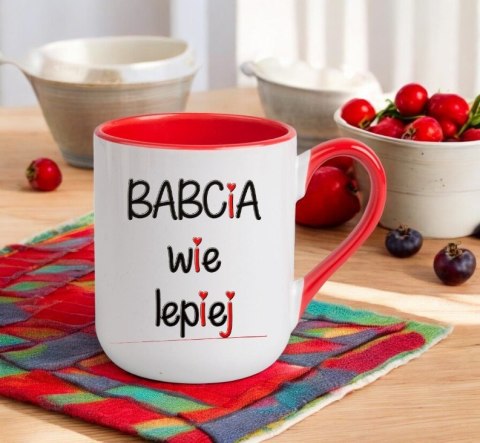 Kubek z nadrukiem prezent Dzień Babci urodziny babcia imieniny