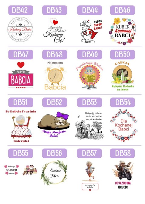 Kubek z nadrukiem prezent Dzień Babci urodziny babcia imieniny