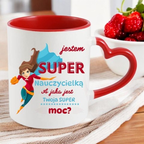 Kubek z nadrukiem prezent Dzień nauczyciela wychowawczyni nauczycielki