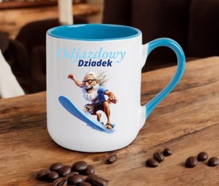 Kubek z nadrukiem śmieszny prezent Dzień Dziadka urodziny imieniny dziadek