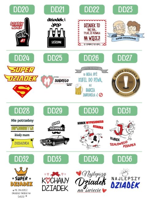 Kubek z nadrukiem śmieszny prezent Dzień Dziadka urodziny imieniny dziadek