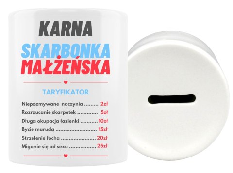 SKARBONKA MAŁŻEŃSKA ŚMIESZNY PREZENT NA ŚLUB ROCZNICĘ URODZINY SKARBONKA MAŁŻEŃSKA ŚMIESZNY PREZENT NA ŚLUB ROCZNICĘ URODZINY