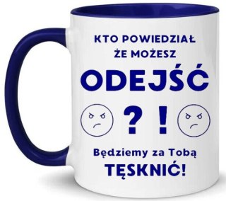 KUBEK NA POŻEGNANIE KOLEŻANKI KOLEGI Z PRACY ŚMIESZNY PREZENT