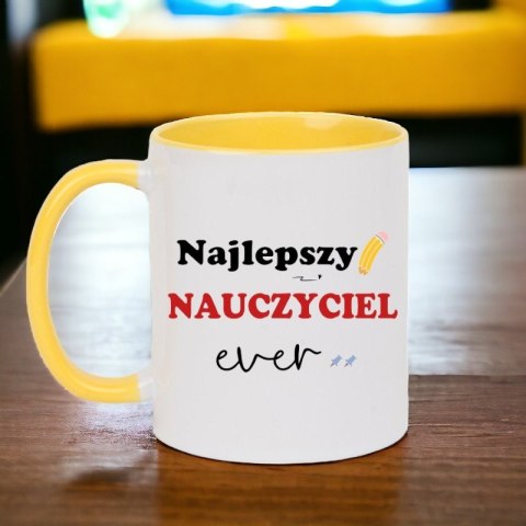 Kubek z imieniem prezent na Dzień nauczyciela wychowawcy przedszkolanki
