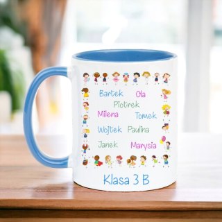 KUBEK Z IMIONAMI DZIECI PREZENT DZIEŃ NAUCZYCIELA PRZEDSZKOLANKI #