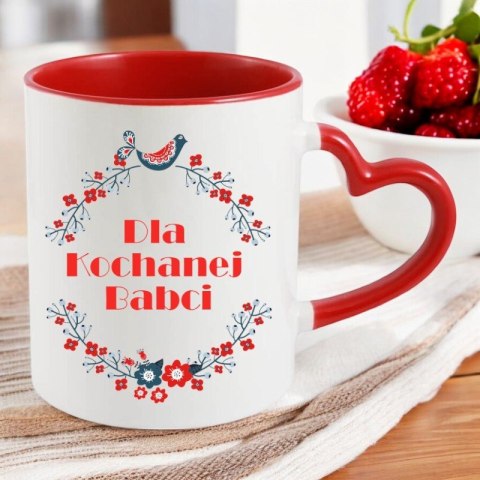 Kubek z nadrukiem prezent dla Babci na Dzień Babci urodziny