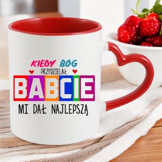 Kubek z nadrukiem prezent dla Babci na Dzień Babci urodziny