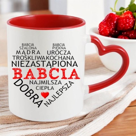 Kubek z nadrukiem prezent dla Babci na Dzień Babci urodziny