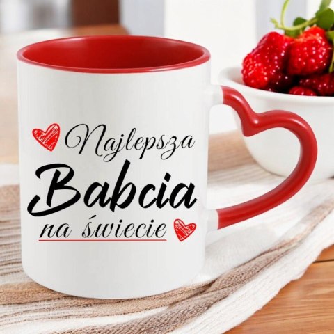 Kubek z nadrukiem prezent dla Babci na Dzień Babci urodziny