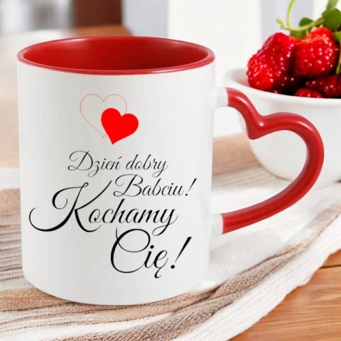 Kubek z nadrukiem prezent dla Babci na Dzień Babci urodziny