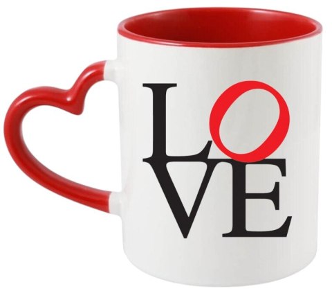 Kubek z nadrukiem prezent dla koleżanki dziewczyny kobiety żony Walentynki