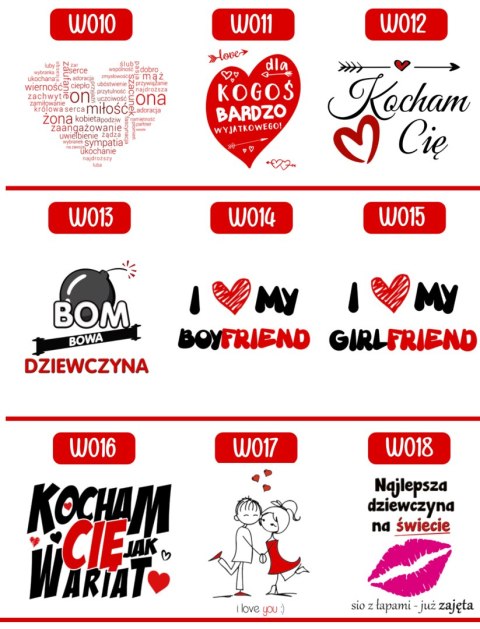Kubek z nadrukiem prezent dla koleżanki dziewczyny kobiety żony Walentynki