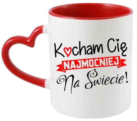 Kubek z nadrukiem prezent dla koleżanki dziewczyny kobiety żony Walentynki