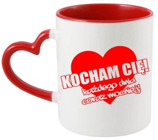 Kubek z nadrukiem prezent dla koleżanki dziewczyny kobiety żony Walentynki