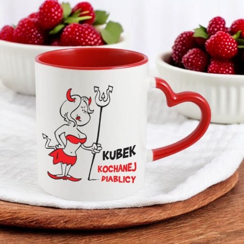 Kubek z nadrukiem prezent dla koleżanki dziewczyny kobiety żony Walentynki