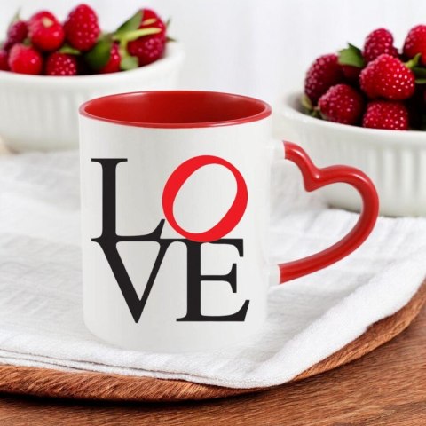 Kubek z nadrukiem prezent dla koleżanki dziewczyny kobiety żony Walentynki