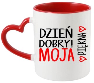Kubek z nadrukiem prezent dla koleżanki dziewczyny kobiety żony Walentynki