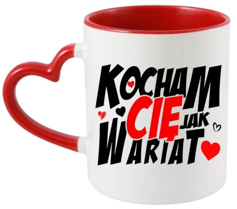 Kubek z nadrukiem prezent dla koleżanki dziewczyny kobiety żony Walentynki