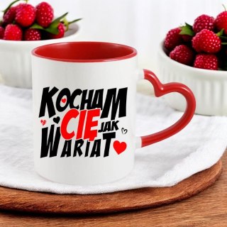 Kubek z nadrukiem prezent dla koleżanki dziewczyny kobiety żony Walentynki