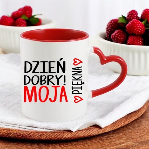 Kubek z nadrukiem prezent dla koleżanki dziewczyny kobiety żony Walentynki