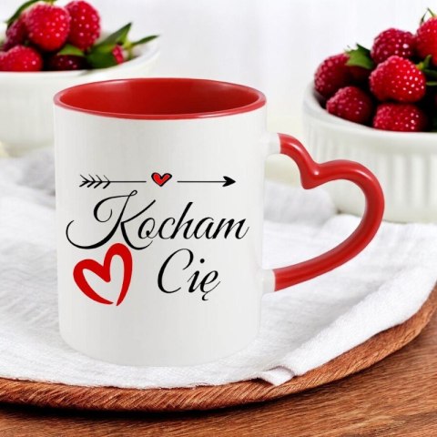 Kubek z nadrukiem prezent dla koleżanki dziewczyny kobiety żony Walentynki