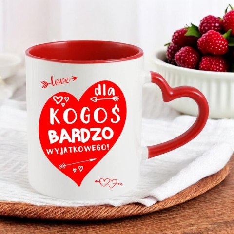 Kubek z nadrukiem prezent dla koleżanki dziewczyny kobiety żony Walentynki