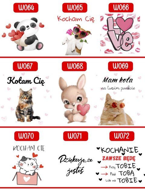 Kubek z nadrukiem prezent dla koleżanki dziewczyny kobiety żony Walentynki