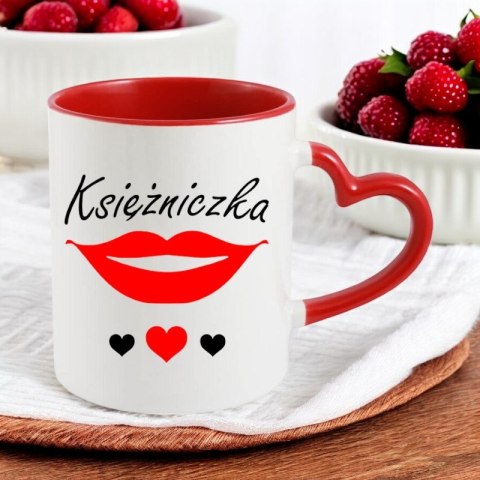 Kubek z nadrukiem prezent dla koleżanki dziewczyny kobiety żony Walentynki