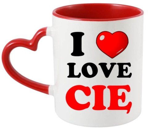 Kubek z nadrukiem prezent dla koleżanki dziewczyny kobiety żony Walentynki