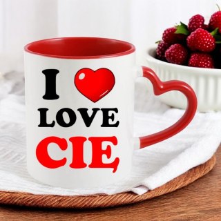 Kubek z nadrukiem prezent dla koleżanki dziewczyny kobiety żony Walentynki