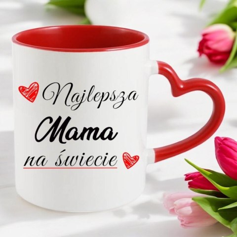 Kubek z nadrukiem prezent dla mamy na Dzień Matki mama urodziny