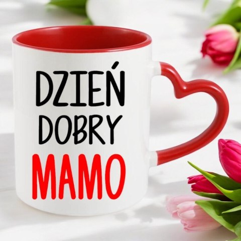 Kubek z nadrukiem prezent dla mamy na Dzień Matki mama urodziny