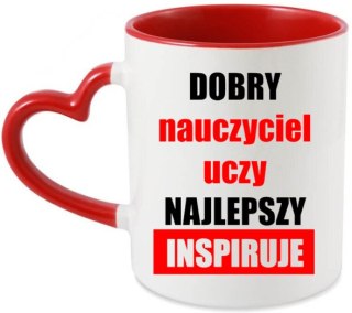 KUBEK Z NADRUKIEM PREZENT DZIEŃ NAUCZYCIELA WYCHOWAWCZYNI NAUCZYCIELKI