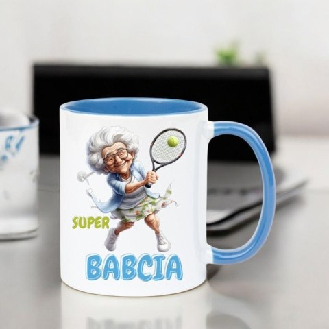 Kubek z nadrukiem śmieszny prezent Dzień Babci urodziny imieniny babcia