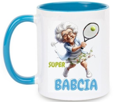 Kubek z nadrukiem śmieszny prezent Dzień Babci urodziny imieniny babcia