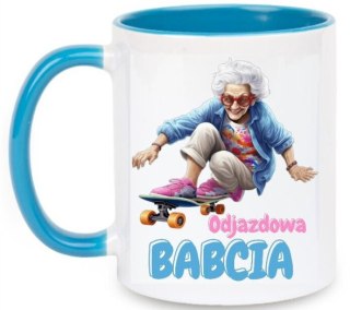 Kubek z nadrukiem śmieszny prezent Dzień Babci urodziny imieniny babcia