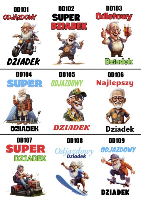 Kubek z nadrukiem śmieszny prezent Dzień Dziadka urodziny imieniny dziadek