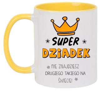 Kubek z nadrukiem śmieszny prezent Dzień Dziadka urodziny imieniny dziadek