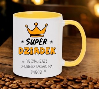 Kubek z nadrukiem śmieszny prezent Dzień Dziadka urodziny imieniny dziadek