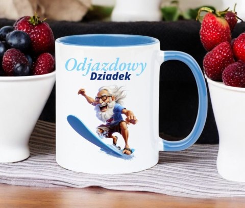 Kubek z nadrukiem śmieszny prezent Dzień Dziadka urodziny imieniny dziadek