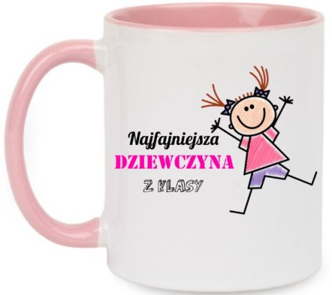 Kubek z nadrukiem prezent dla KOLEŻANKI z klasy z imieniem dziewczynki # Kubek z nadrukiem prezent dla KOLEŻANKI z klasy z imieniem dziewczynki #