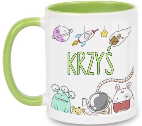 Kubek z nadrukiem prezent dla chłopca kolegi z imieniem chłopaka