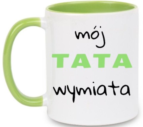 Kubek z nadrukiem prezent na DZIEŃ OJCA dla TATY Mój TATA