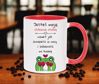 Kubek prezent dla dziewczyny żony męża chłopaka na Walentynki urodziny