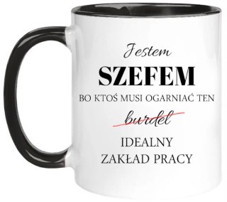 KUBEK PREZENT DLA KIEROWNIKA SZEFA URODZINY IMIENINY ŚMIESZNY PREZENT