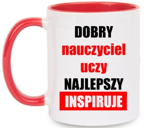 Kubek prezent na Dzień nauczyciela wychowawcy przedszkolanki