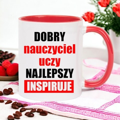 Kubek prezent na Dzień nauczyciela wychowawcy przedszkolanki